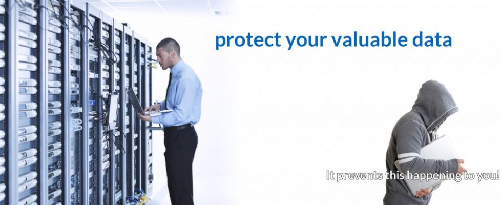 eCourierManagement protects your valuable data